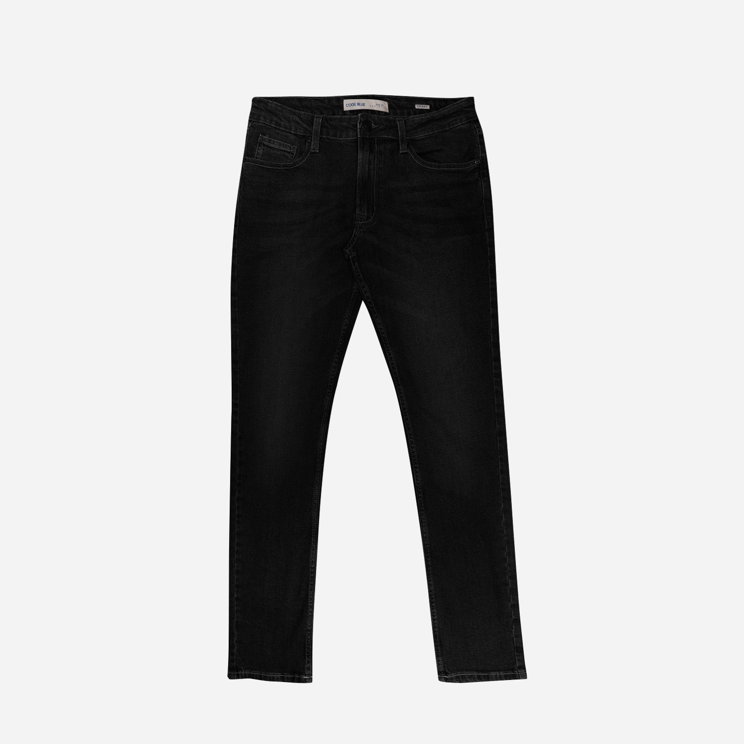 black skinny denim