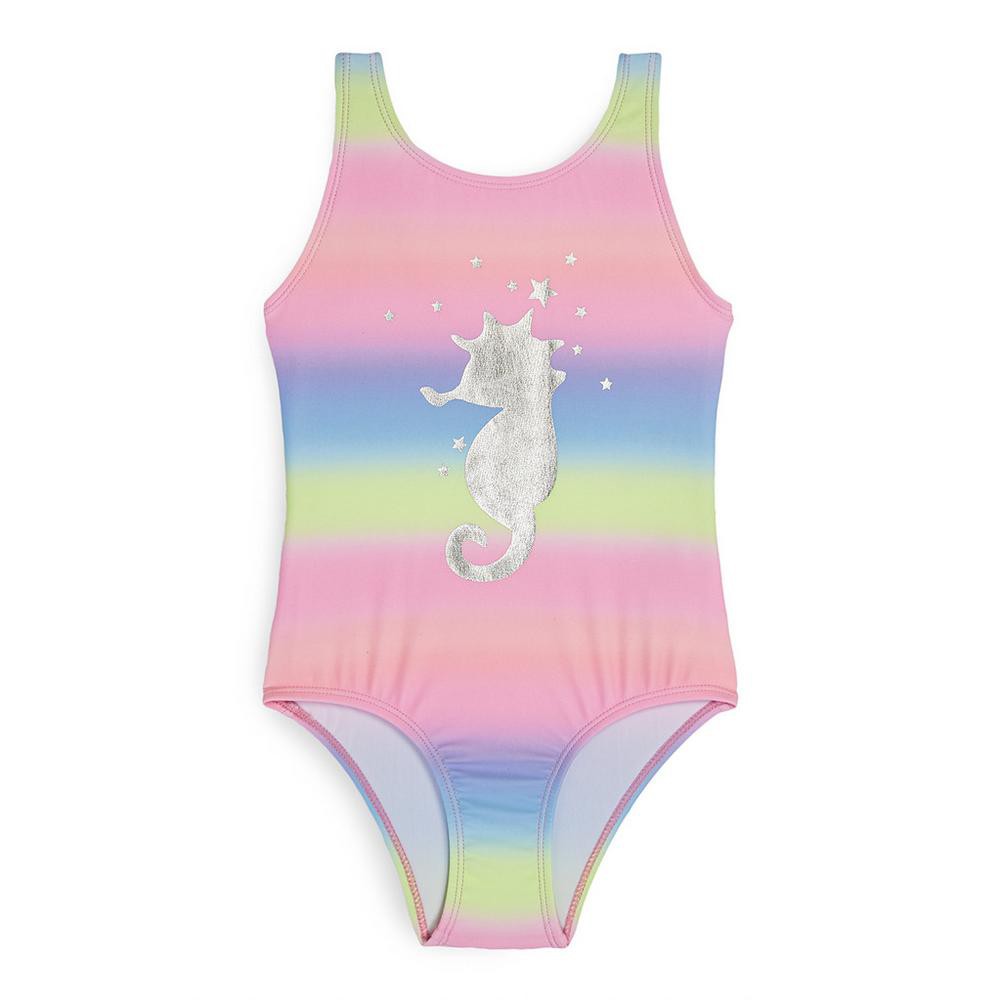 baby pink one piece swimsuit