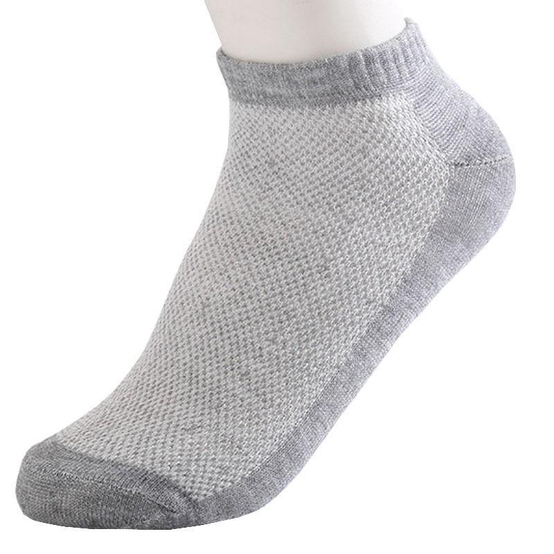 Missyou 5 Mga Pares ng Mga Lalaki sa Tag-init ng Mga Bukung-bukong Socks Mababa ang Pinutol na Crew Casual Sport Cotton Blend Socks Soft #6