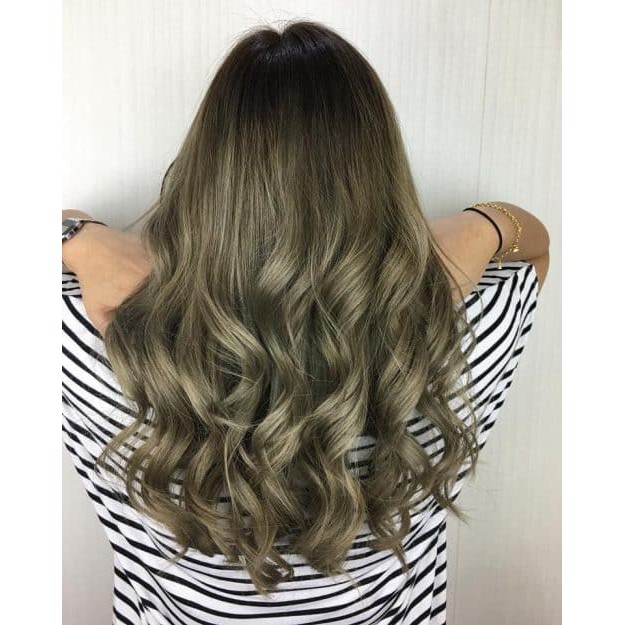 Green Tea Matcha Hair Color Matte Light Green Permanent Hair Coloring