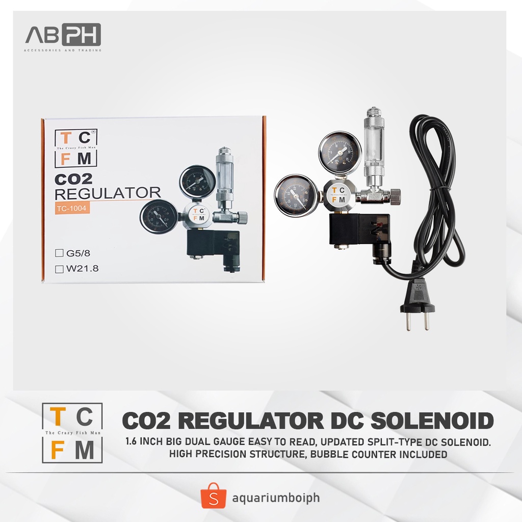 CO2 Regulator (Solenoid & Simple) | Shopee Philippines