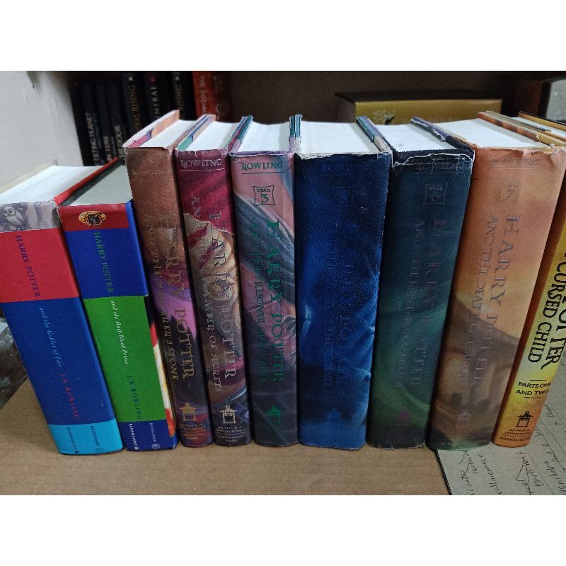 JK ROWLING HARRY POTTER BOOKS, HARDCOVER Shopee Philippines