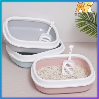 Cat Litter Box With Scoop Kitten Litter Box Cat Toilet Deodorization leakage prevention Litter Box