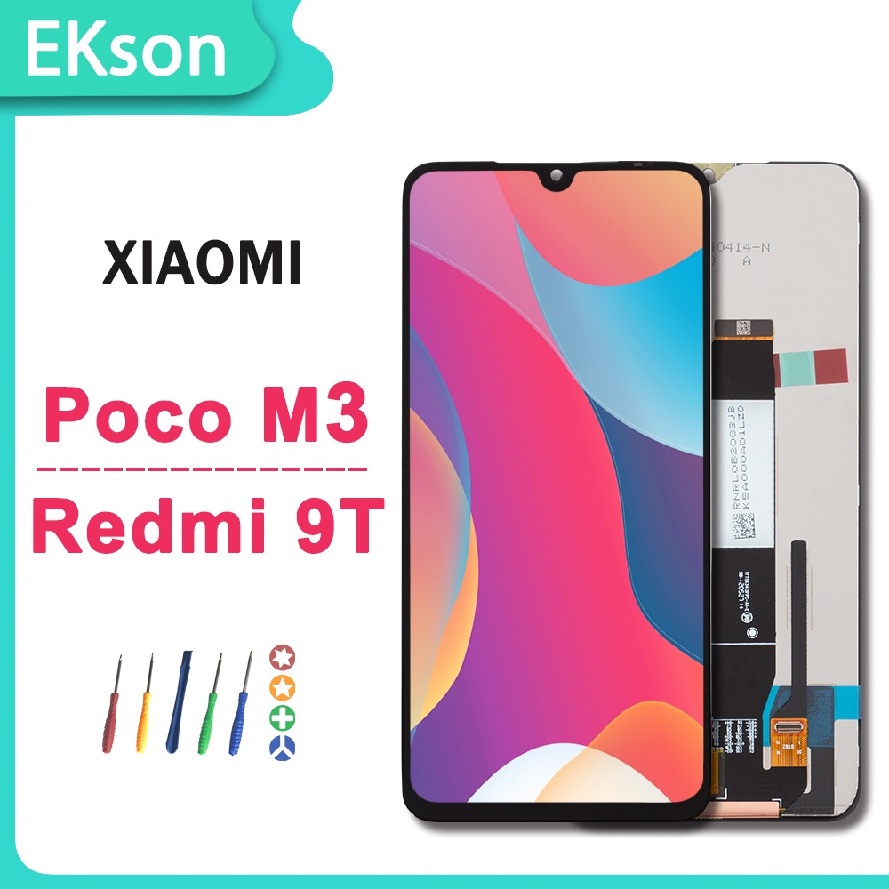 For Xiaomi Poco M3 Lcd Screen Original Lcd Displaytouch Screen Replacement Redmi 9t Note94g 2207
