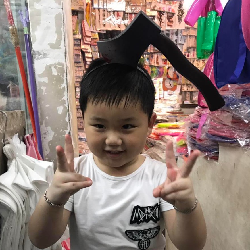 AXE ON HEAD HALLOWEEN PARTY COSTUME Shopee Philippines