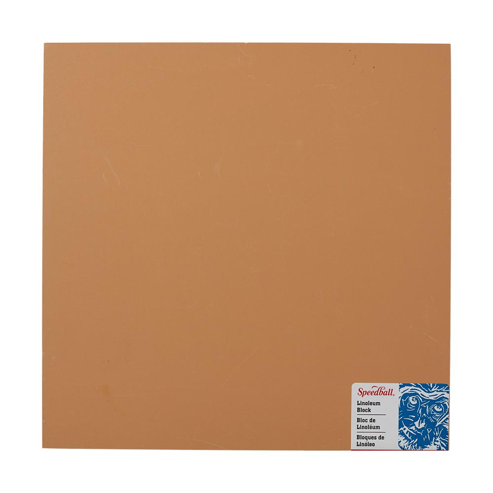 Speedball Mounted Linoleum Blocks Smoky Tan / 8"x10" Shopee Philippines