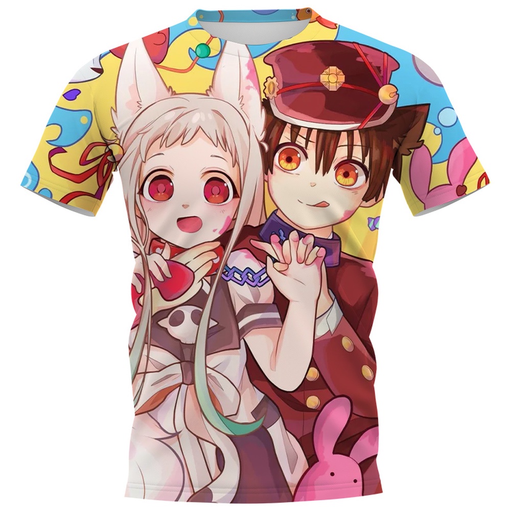 Cloocl Anime Toilet Bound Hanako Kun Men Women Tops 3d Print Summer Hip Hop T Shirts Shopee Philippines