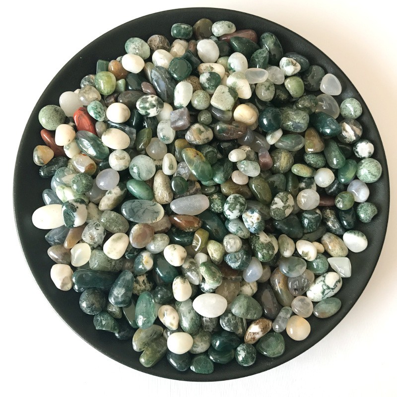 Grass Agate Stone Gravel Fish Tank Rock Diy Craft Decoration