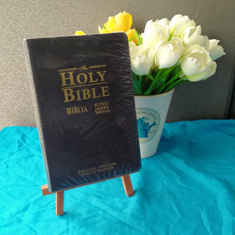 Holy Bible - Ang Biblia King James Version Diglot Edtion | Shopee ...