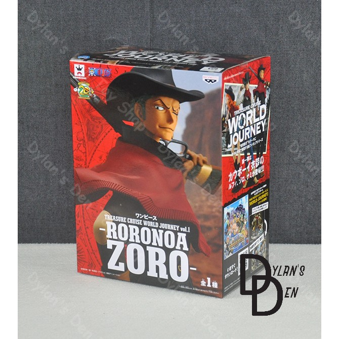 Roronoa Zoro Treasure Cruise World Journey Vol 1 One Piece Banpresto Craneking Authentic Shopee Philippines
