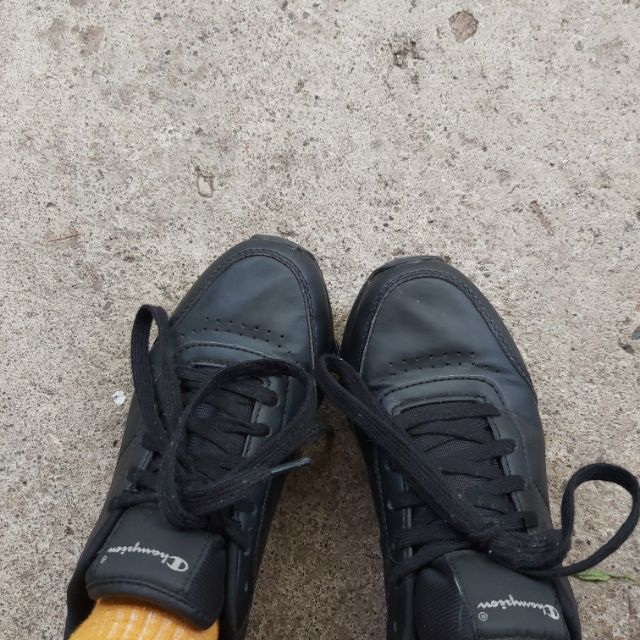 all black champion sneakers