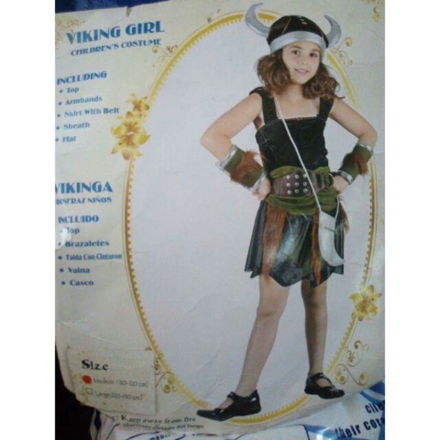 viking girl dress up