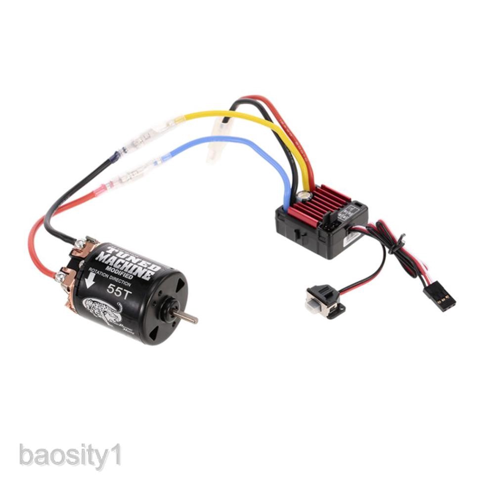 rc crawler motor esc combo