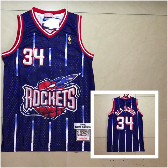 hakeem olajuwon retro jersey