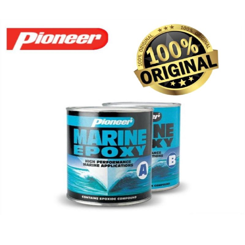 PIONEER MARINE EPOXY A&B SET 1/8 1/4 1 PINT | Shopee Philippines