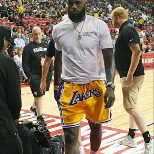 JUST DON Lebron James Retro NBA Jersey 