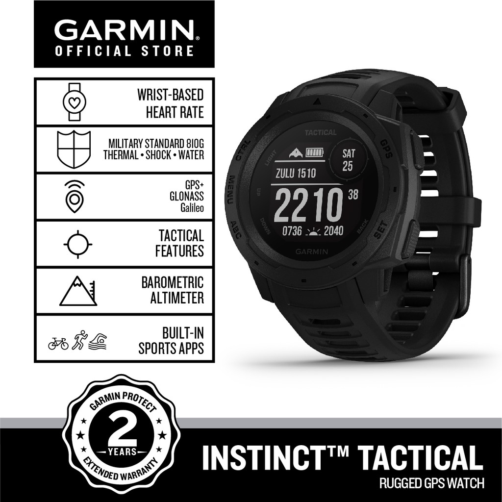 garmin instinct black