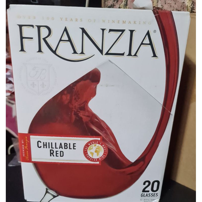 franzia bag of wine