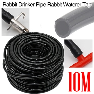 8 Mm Rabbit Drinker Pipe 5m/10m/20m/30m Rabbit Waterer Tap Nipple Chicken Drinking Fountains Water