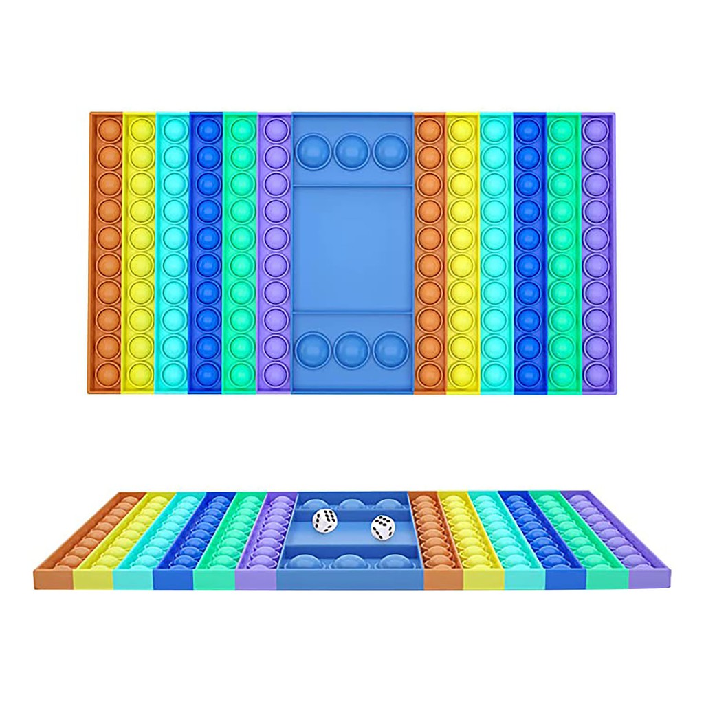 Chess Board Pop It Jumbo Fidget Toys Rainbow Big Size Popit Fidget Toy Dice  Table Board Game Bubble Push Stress Relief for Children Kids Family |  Shopee Philippines