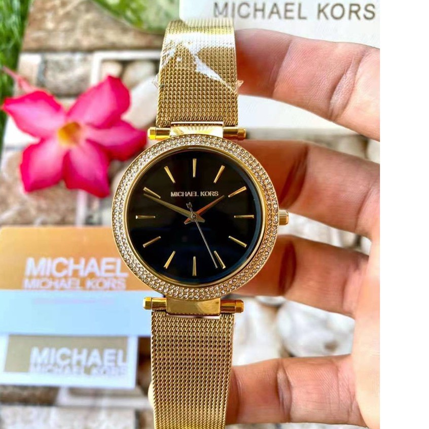 Us Grade Michael Kors Darcy Mesh Ladies Watch | Shopee Philippines