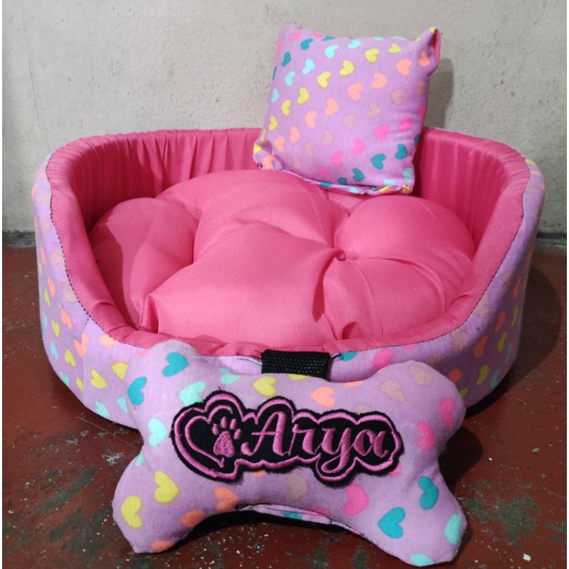 Dog Bed w/ FREE NAME (medium) Shopee Philippines