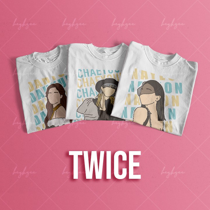 Hey Noona Twice Member Vector Cartoon Portrait Cry For Me Era Kpop Tshirt Unisex Ph Cod Shopee Philippines