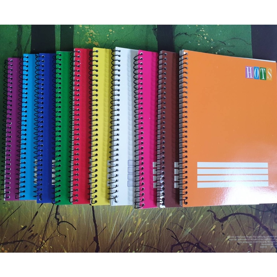 [FPS FairPriceSupplies] Spiral Neon Notebook 80 Leaves SET OF 10 (sold