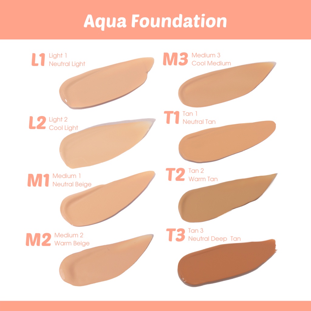 squad cosmetics aqua foundation