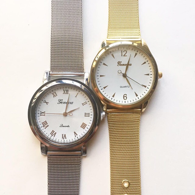 mesh metal watch