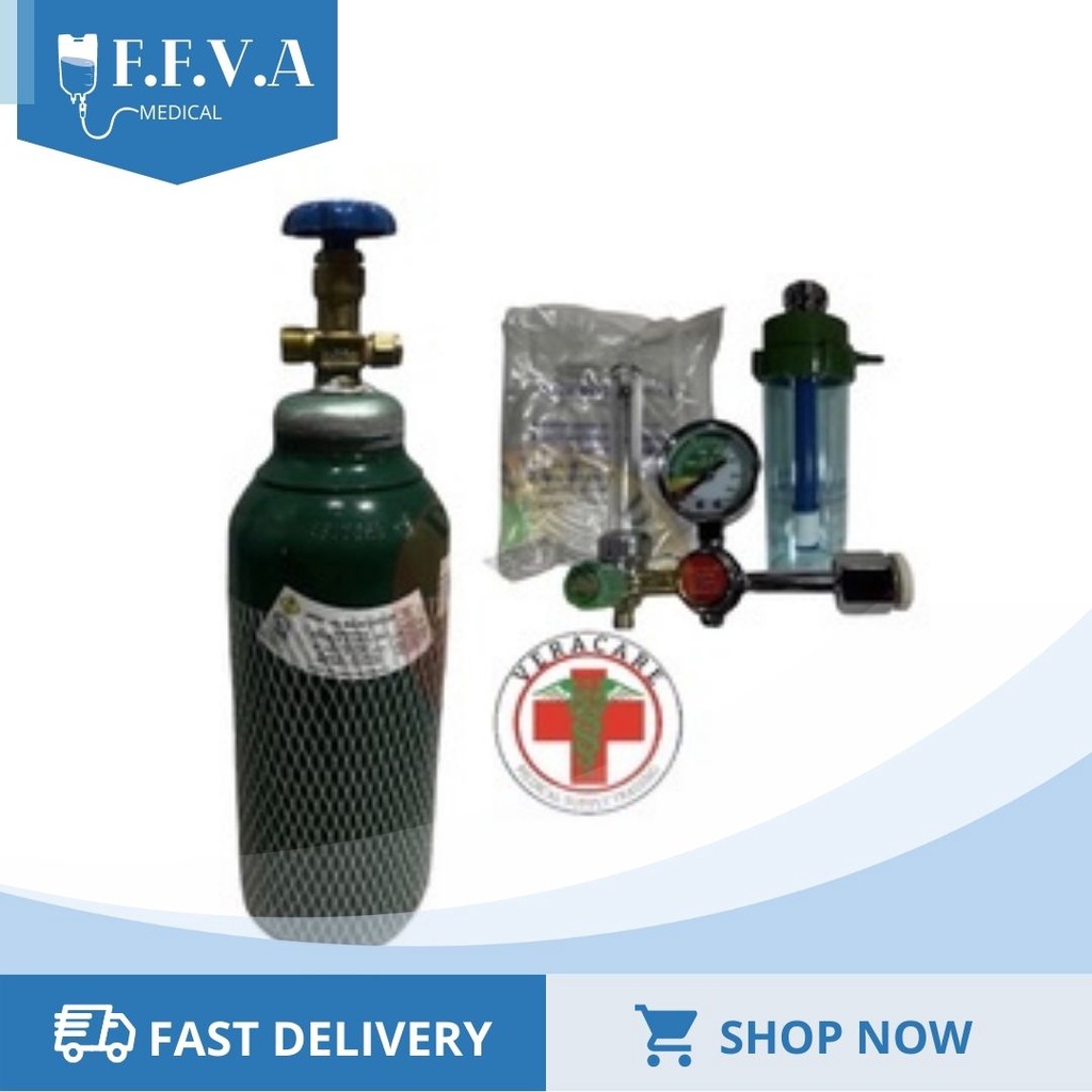 Oxygen Tank 5Lbs with Regulator (READY TO USE Shopee Philippines