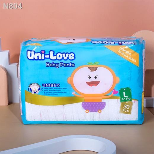 【Lowest price】UniLove Baby Pants 30's (Large) Pack of 1