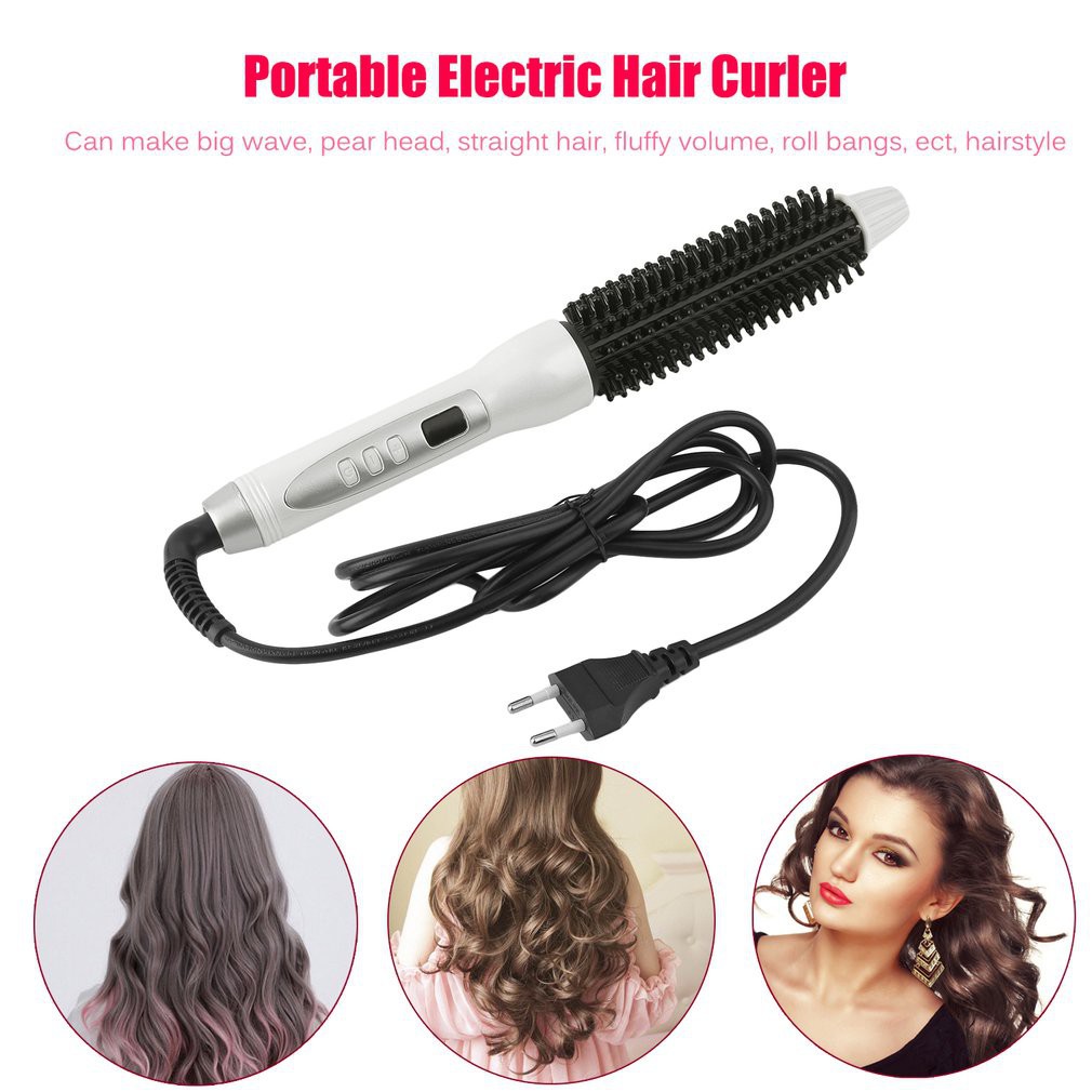 U Kiss Portable Electric Hair Curler Hair Curling Iron 110 240v