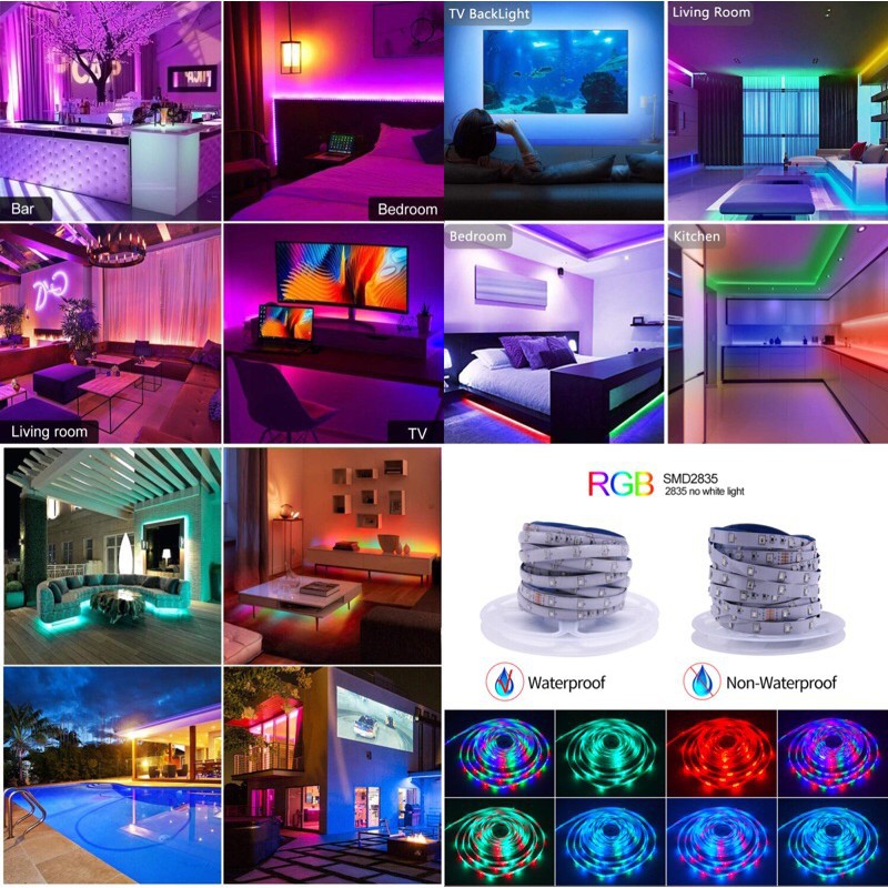 ✅Lucky 3M 5M 10M 15M 20M Neon APP Control USB LED RGB Strip Light SMD Flexible Light - Image 4