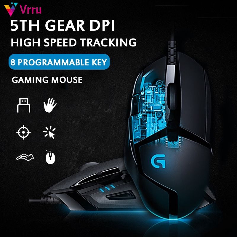 Logitech G402 Wired Game Breathing Lamp Mechanical Competitive Mouse Rgb Programming Electronic Competitive Pubg Vrru Shopee Philippines