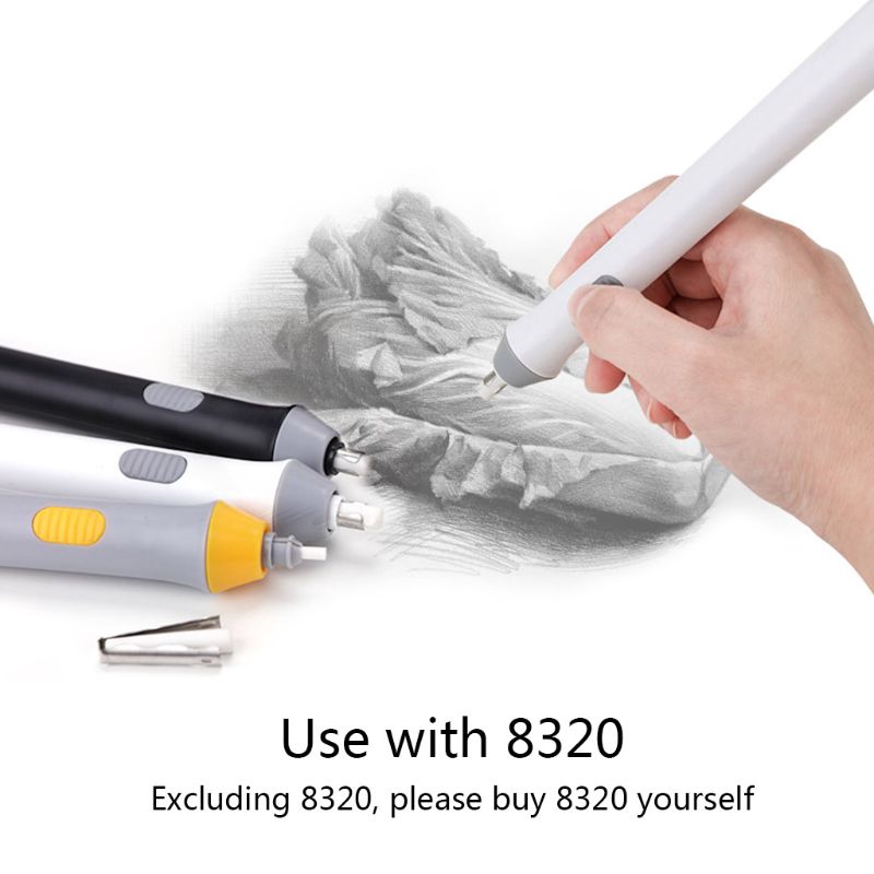 love*2.3mm 5mm Electric Eraser Refill Eraser 40Pcs+30Pcs Refills