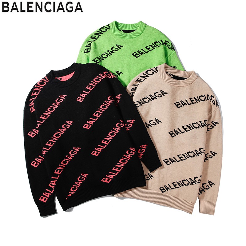 balenciaga black sweater women's