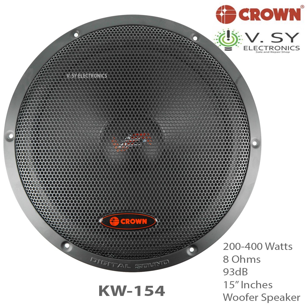 15 inch 200 watt speaker