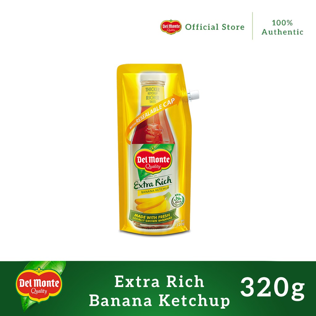 Del Monte Extra Rich Banana Ketchup 320g SUP | Shopee Philippines