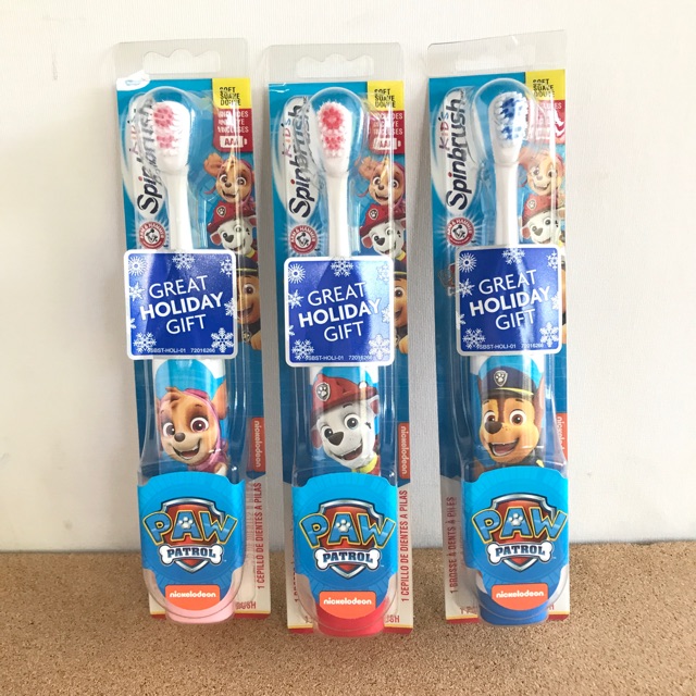 paw patrol electric toothbrush