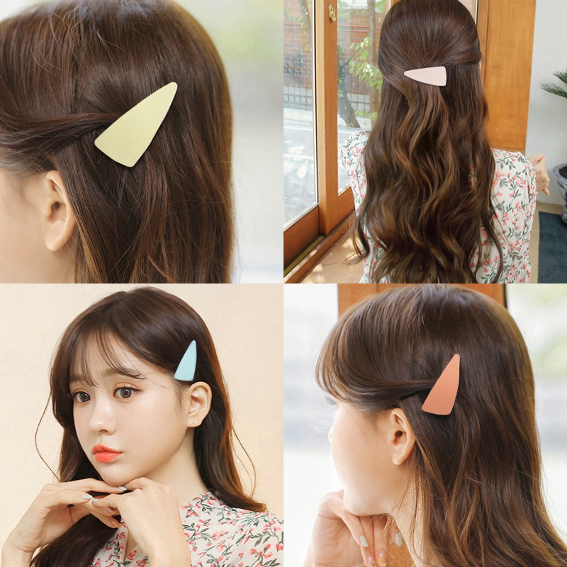 Bb Side Clip Wild Girl Heart Hairpin Texture Broken Hair Bangs