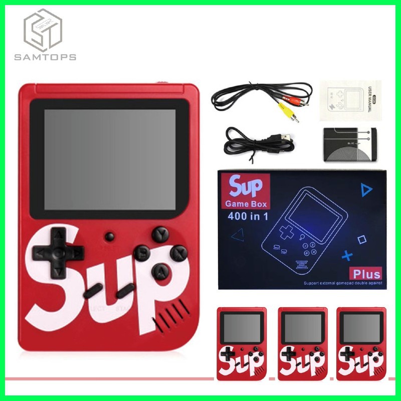 Sup 400 In 1 Gameboy Game Box Retro Mini Gameboy Retro Style Advance Games Handheld Game Console Shopee Philippines