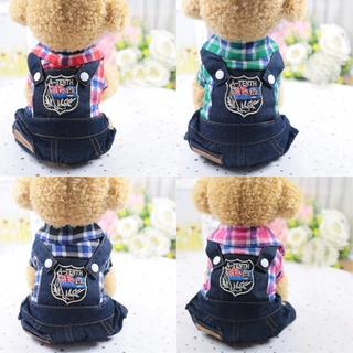 Pet Clothes Four-legged Clothes Navy Wind College Wind Dog Clothes Spring/summer and Autumn New Pet Clothes Cat Clothes Puppy Clothes