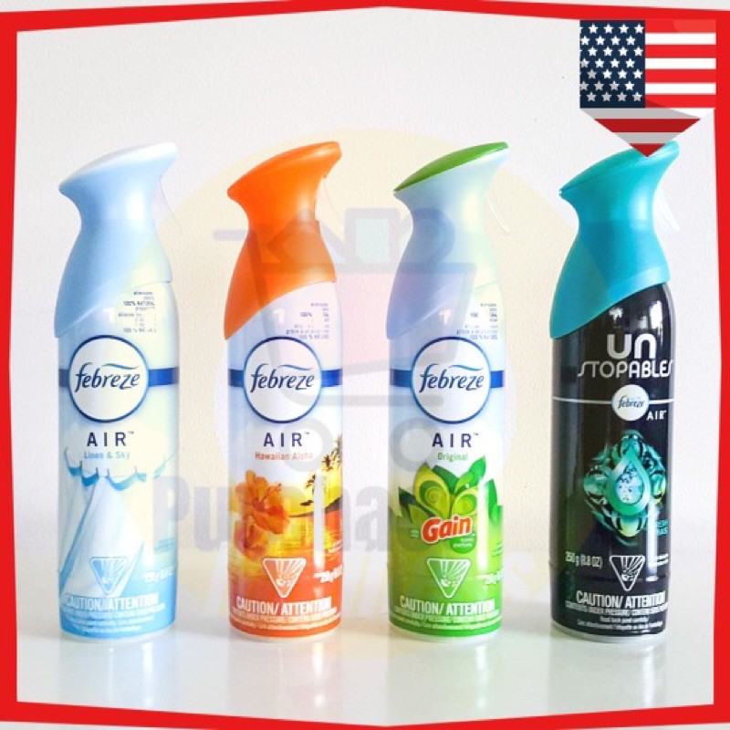 Febreze Air Freshener and Odor Eliminator Spray 8.8 oz(250 g) Shopee