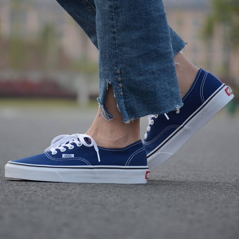 vans authentic dark blue