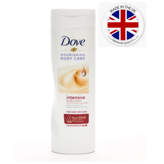 dove nourishing body care intensive body lotion