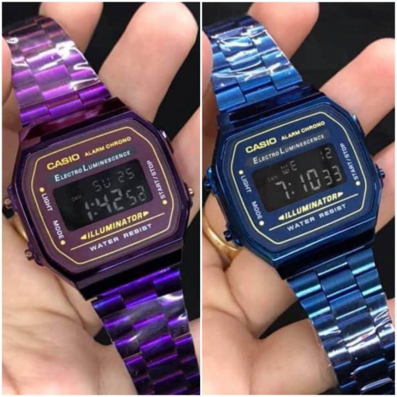 casio a168 purple