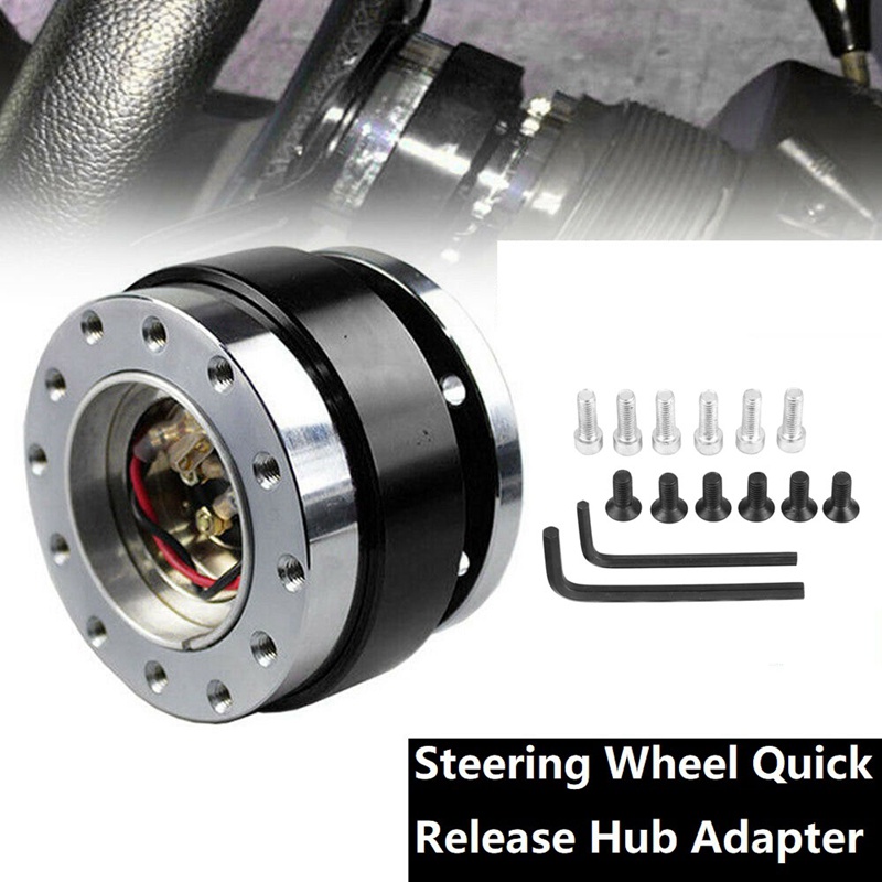 Steering Wheel Hub Adapater,Universal 6 Hole Steering Wheel Quick