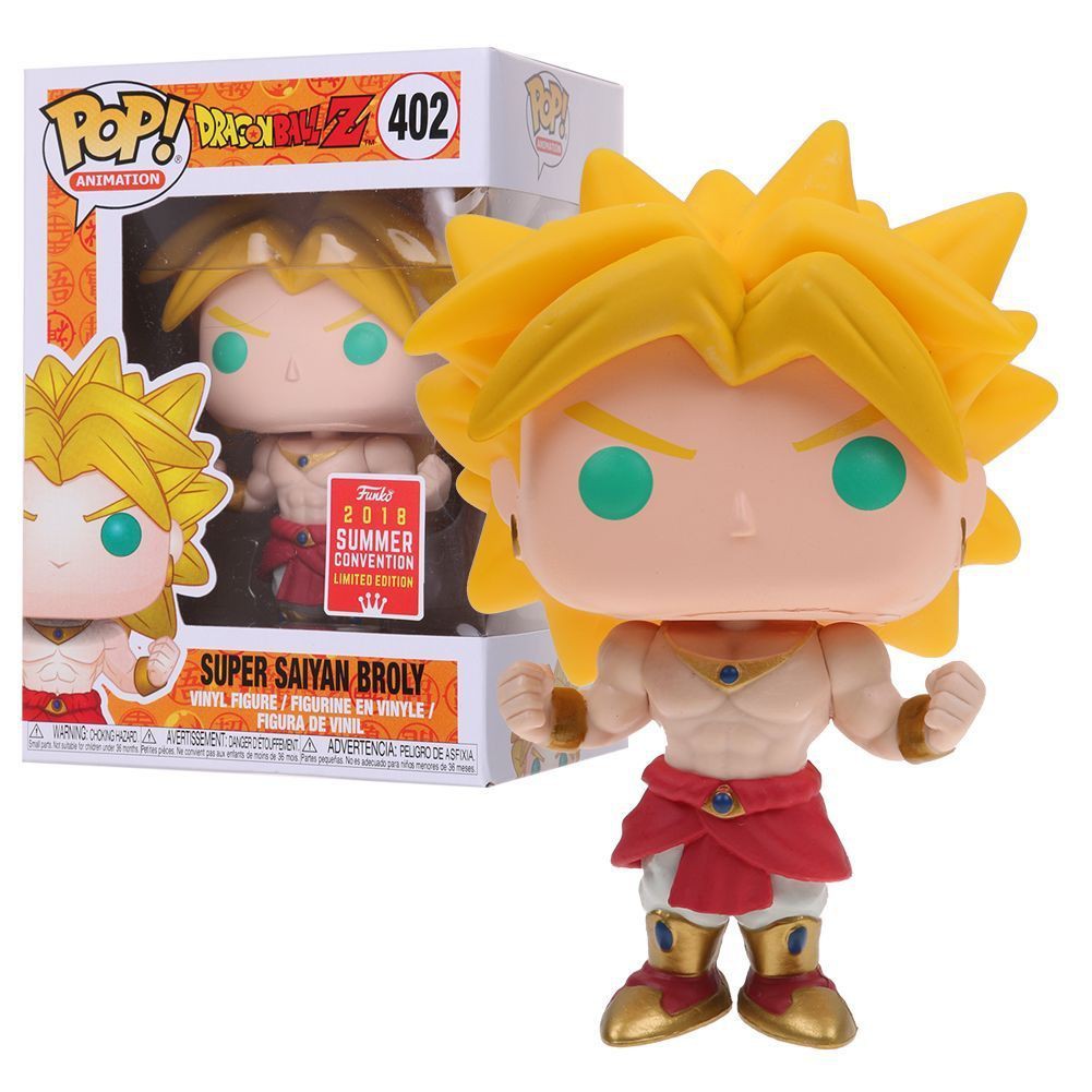 Funko Pop Dragonball Z Super Saiyan Broly Sdcc Pvc Action Figure Kids Toys Gifts Shopee Philippines