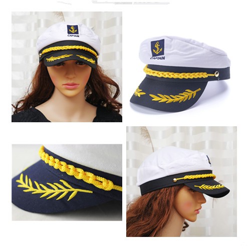 costume navy hat